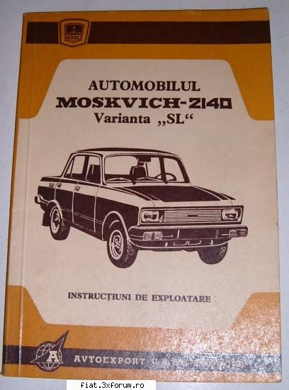 Auto-Anticariat - Moskvich 2140 SL VANDUTA - Anunturi