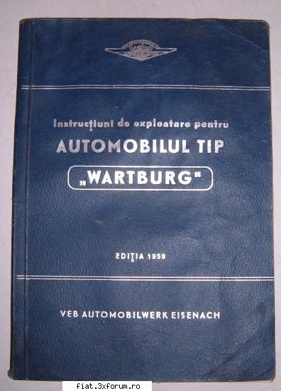Auto-Anticariat - Wartburg RON VANDUTA - Anunturi
