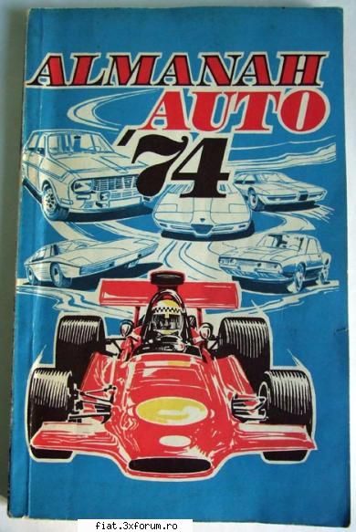 Auto-Anticariat - Vindut Almanah Auto 1974, stare buna, 15 lei - Anunturi
