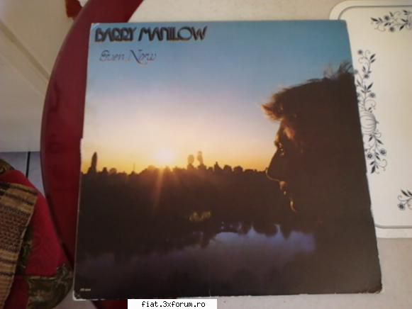 Bibelouri portelan epoca ceausista. - Disk Barry Manilow Even Now produs de Arista - Classic corner