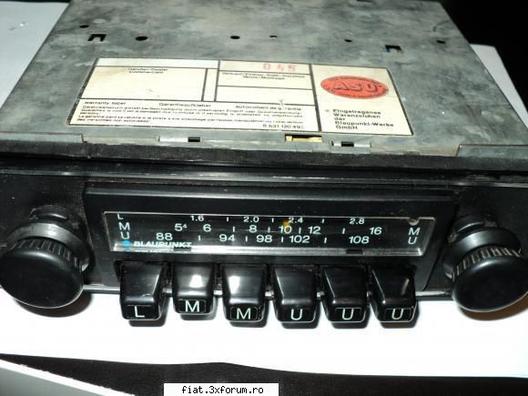 Blaupunkt Nurnberg - Radio Blaupunkt Nurnberg Permite montarea a doua - Anunturi