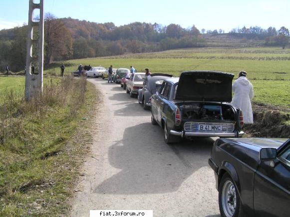 Brasov Clasic Rally 2010 - in asteptarea pornirii in proba speciala - Classic corner