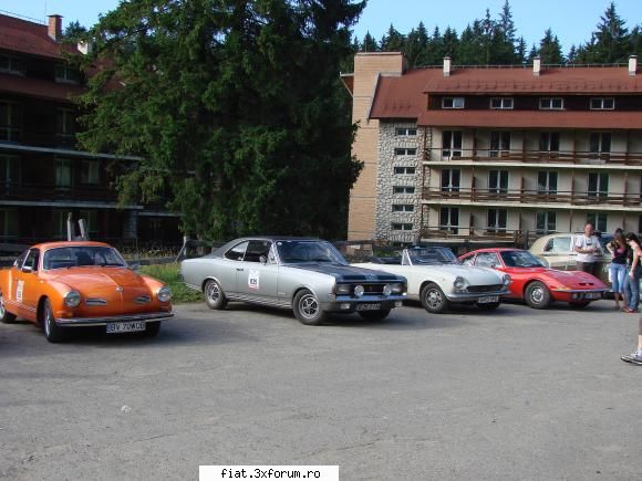 Brasov Classic Rally 2008 - In Poiana , expozitia de finish ! - Classic corner