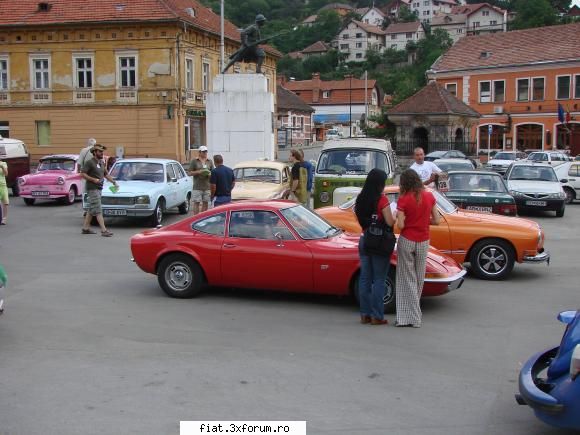Brasov Classic Rally 2008 - The Best Car in show ! OPEL GT impreuna cu - Classic corner