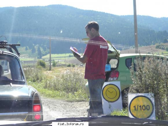 Brasov Classic Rally 2011 - la startul uneia dintre probele speciale - Classic corner
