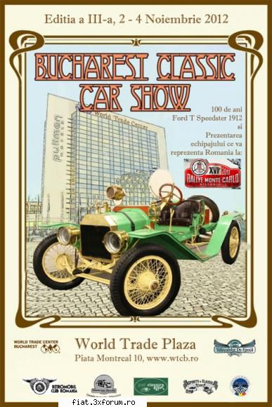 Bucharest Classic Car Show 2012 - Deschis zilnic, 10-20 , intrare libera - Classic corner