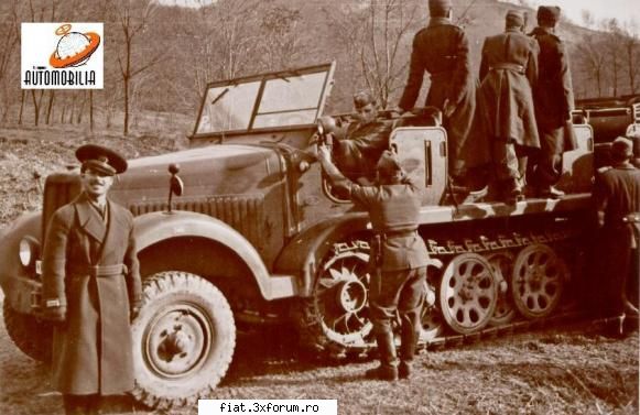 Camioane vechi din Romania - Soldati romani si germani, pe vremea cand erau - Classic corner