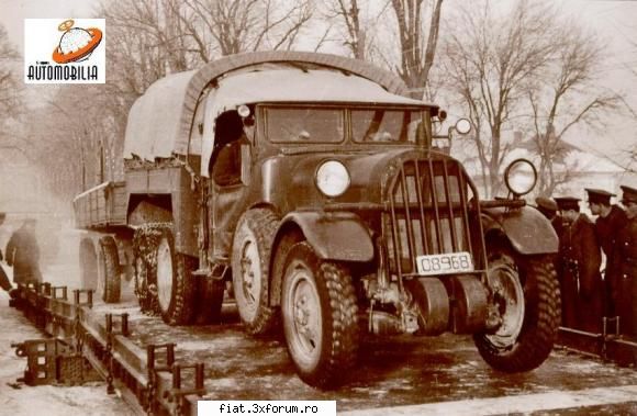Camioane vechi din Romania - Si tot armata romana, foto arhiva Automobilia - Classic corner