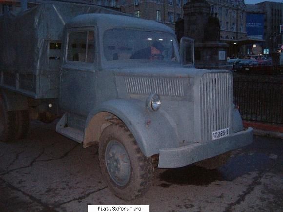 Camioane vechi din Romania - O clona de Blitz, facuta pentru filmari , pe un - Classic corner