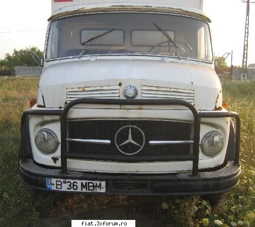 Camioane vechi din Romania - Mercerdes , foto / proprietar dl Despan - Classic corner