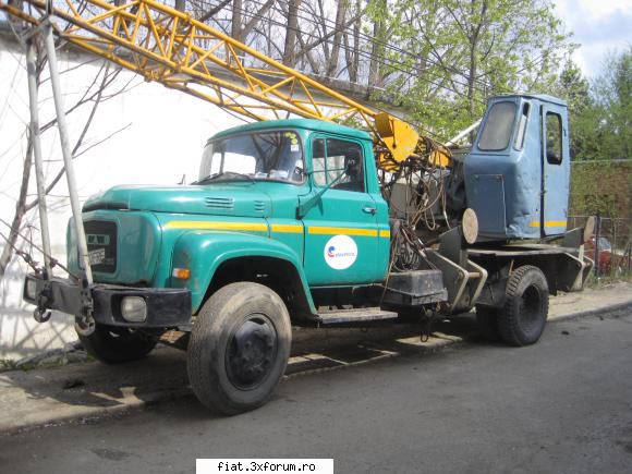 Camioane vechi din Romania - macara dac 6135, au devenit rare modelele astea - Classic corner