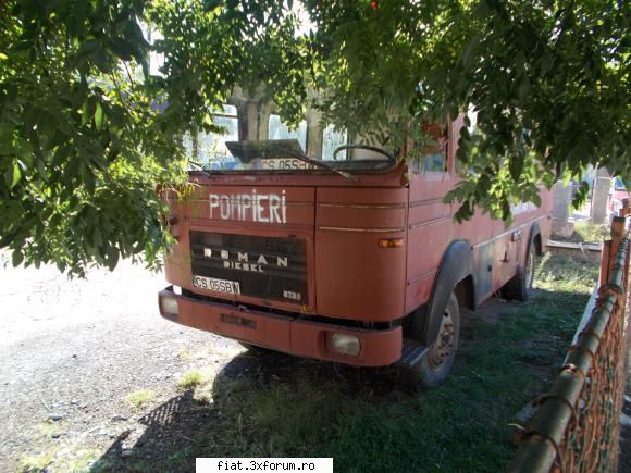 Camioane vechi din Romania - roman de pompieri - Classic corner