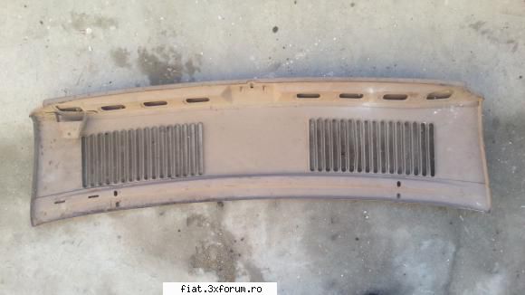 Capac motor NOU - Usoare urme de rugina(superficial),nevopsit - Club Fiat 850