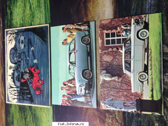 Carte poștala Fiat 1300 - Carte poștala Fiat ron - Anunturi