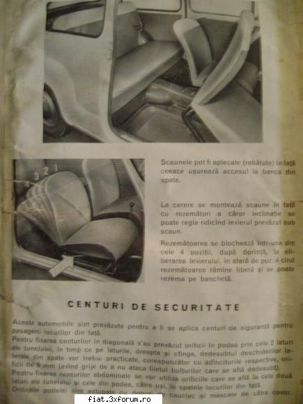 Cartea technica a masini Fiat 600 D - Bug - Classic corner