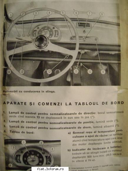 Cartea technica a masini Fiat 600 D - Bug - Classic corner