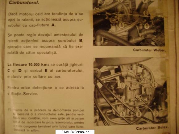 Cartea technica a masini Fiat 600 D - Bug - Classic corner