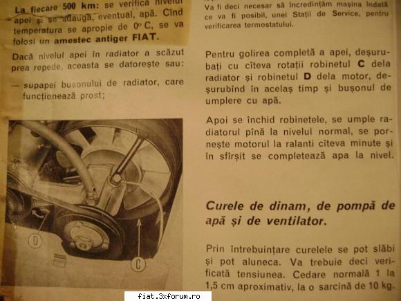 Cartea technica a masini Fiat 600 D - Scuze iarasi poza prea mare... :x - Classic corner