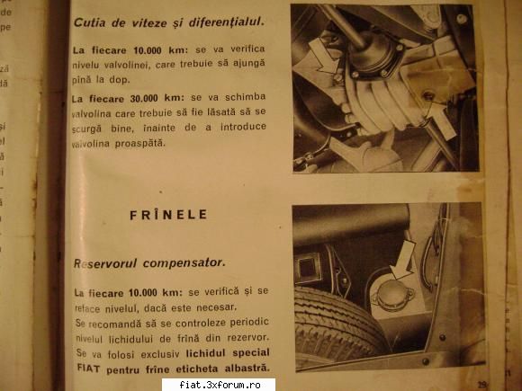 Cartea technica a masini Fiat 600 D - Bug - Classic corner
