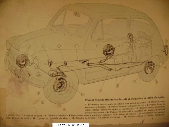Cartea technica a masini Fiat 600 D - Bug - Classic corner