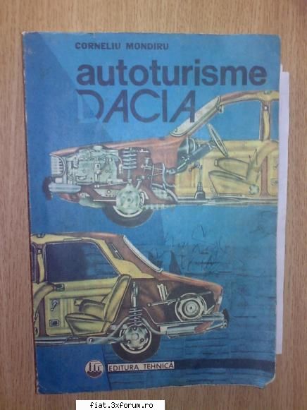 Carti - Autoturisme Dacia editata parca prin '90 in jur - Anunturi