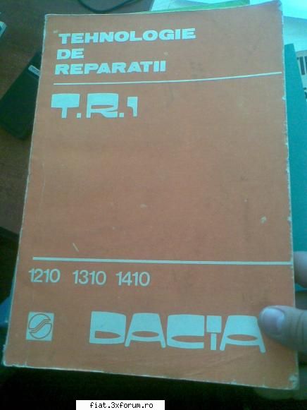 Carti - se adauga Tehnologii de reparatii Dacia - Anunturi