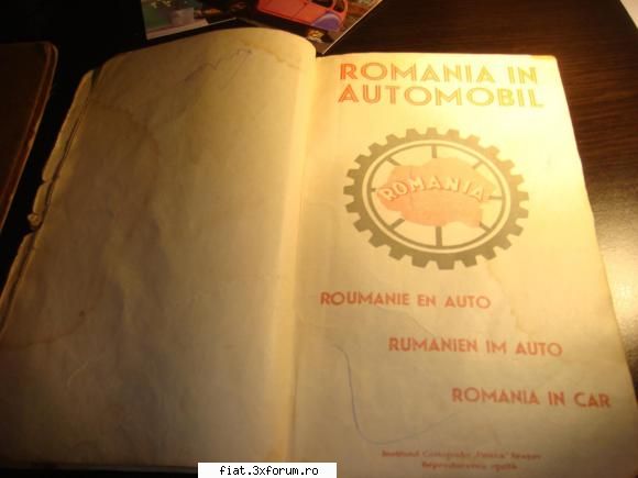 Carti auto vechi - Nu scrie anul publicarii - Anunturi
