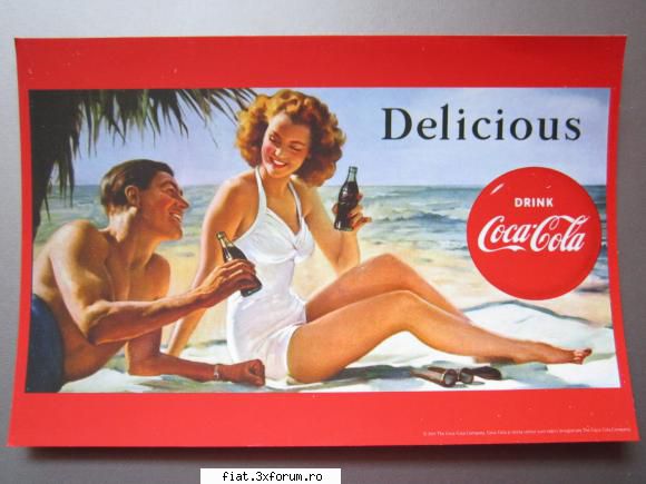 Carti postale aniversare Coca-Cola - danny boy - Classic corner