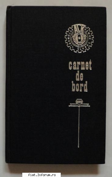 Carti si brosuri - de vanzare - Carnet de bord ACR - Anunturi