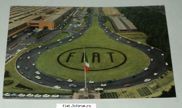 Carti si brosuri - de vanzare - Carte postala FIAT - Anunturi