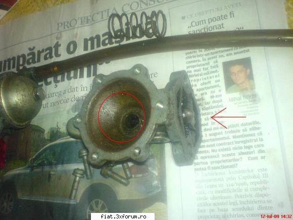 Cateva intrebari de noob, recunosc. (Fiat 1300) - Iata si o poza. Uleiul intra si in - Club Fiat 1300&1500