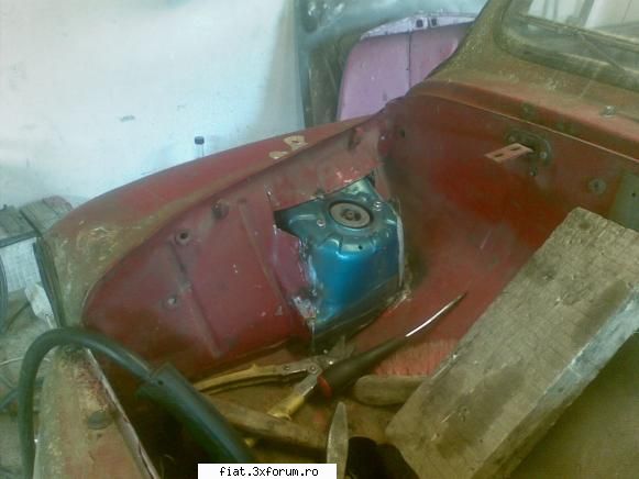 Caut piese pt FIAT 600 D - Prima poza cu suspensia modificata,nu am terminat - Club Fiat 500 & 600