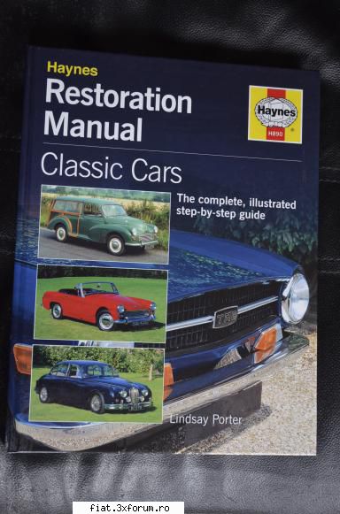 Classic Car Restoration Manual - Haynes - De vinzare, Classic Car Restoration Manual - Bursa