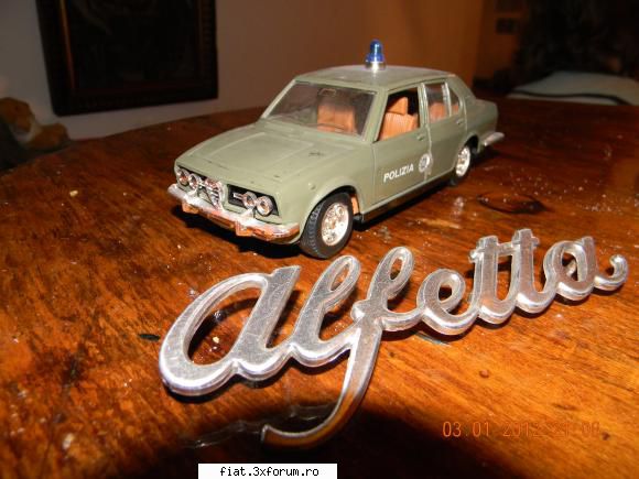 Colectia Lucas - Alfetta Mebetoys, aceeasi varsta 40 ani - Classic corner