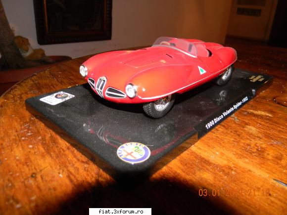 Colectia Lucas - Alfa Disco Volante 1952, macheta este noua inca - Classic corner
