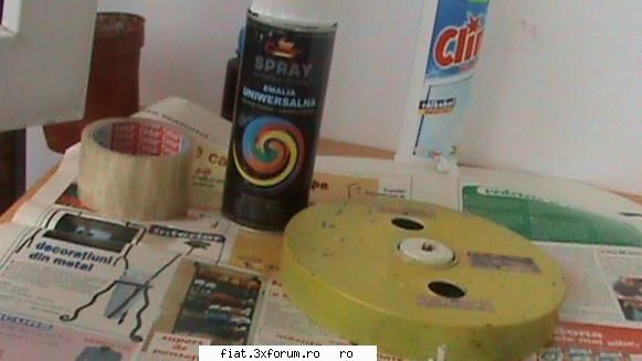 Colectia mea de aparate vechi - etapa3 .am folosit un spray alb - Classic corner