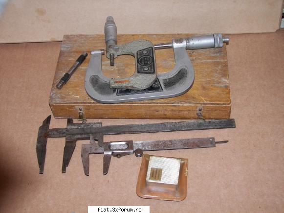 Colectie cu detoate - micrometre, sublere si ruleta 1960 - Discutii libere