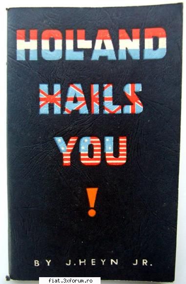 Colectie cu detoate - Holland hails you (Olanda va saluta) - 64 de - Discutii libere