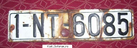 Colectie de numere - Neamt, probabil 1977, cu sigiliu de revizie din - Classic corner