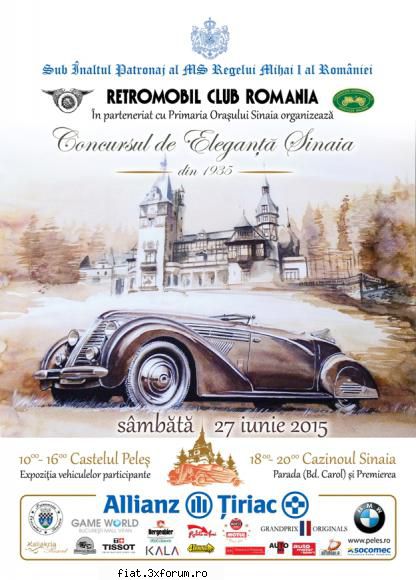 Concursul de Eleganta Sinaia 27 iunie - AUTOMOBILIA - Classic corner