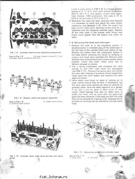 Cota de inaltime chiulasa Fiat 850 motor 100G - ceva date despre chiuloasa eu zic ca poti - Tehnic