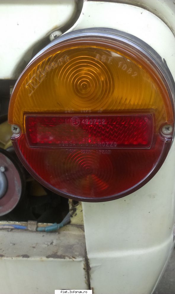 Cumpar stop Fiat 850 - Bug - Bursa