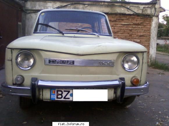 DACIA 1100, 1969, 84.000 km - poze si din fata capota are o usoara indoitura - Alte marci