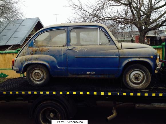 De astăzi sunt m�ndru posesor de fiat 600 - Din primăvara ma apuc de - Club Fiat 500 & 600