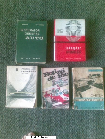 De vanzare cateva carti auto - Pret 100 de lei toate 5 buc. luate de acasa sau + - Anunturi