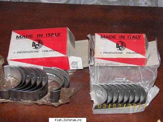 De vanzare pt. Fiat 1300 si nu numai - cuzineti biela + palier-VANDUT - Bursa