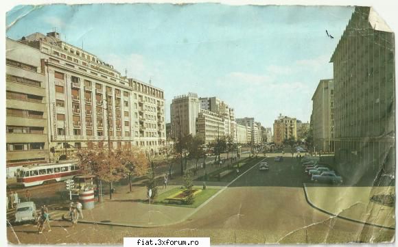 Din cutia cu amintiri - partea a 2-a - Bulevardul Magheru cred ca inceputul anilor '60 - Classic corner