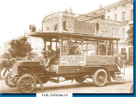 Din cutia cu amintiri partea 1-a - autobus Arad 1910 - Classic corner