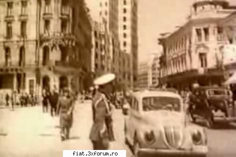 Din cutia cu amintiri partea 1-a - Fiat 1500 in Bucuresti, circa 1940 - Classic corner