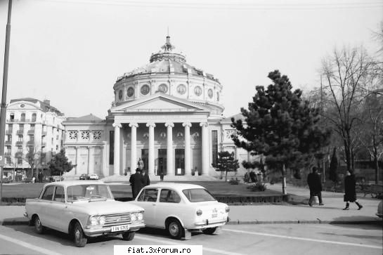 Din cutia cu amintiri partea 1-a - Acum mergem inapoi, in anii 70. Moskvich si Fiat - Classic corner